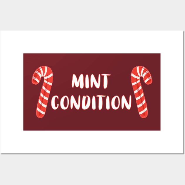 Mint Condition (Candy Canes) Wall Art by StillInBeta